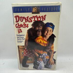Dunston Checks In VHS 1996 20th Century Fox Family Comedy Jason Alexander